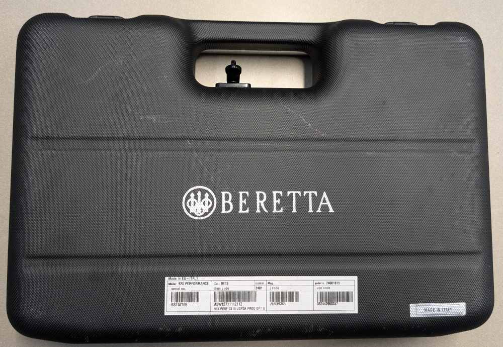 Beretta 92X Performance M9 9mm Pistol EXCELLENT IN CASE PENNY START-img-8