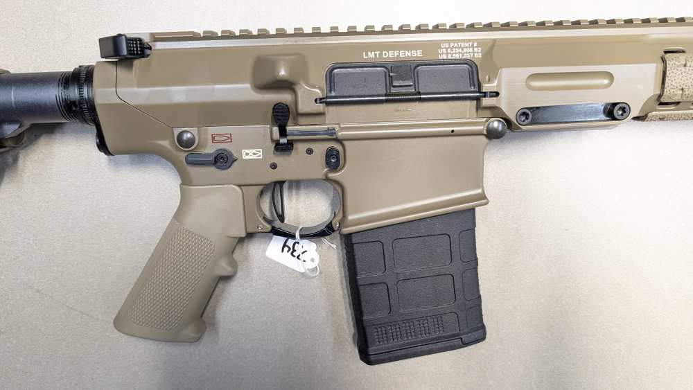 LMT MARS-HS 308 Excellent Condition FDE finish AR10 PENNY START-img-15