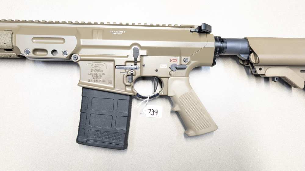 LMT MARS-HS 308 Excellent Condition FDE finish AR10 PENNY START-img-2