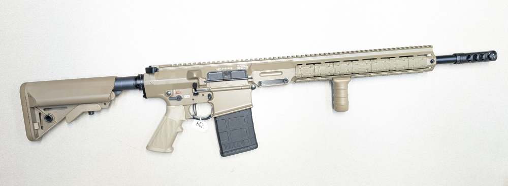 LMT MARS-HS 308 Excellent Condition FDE finish AR10 PENNY START-img-13
