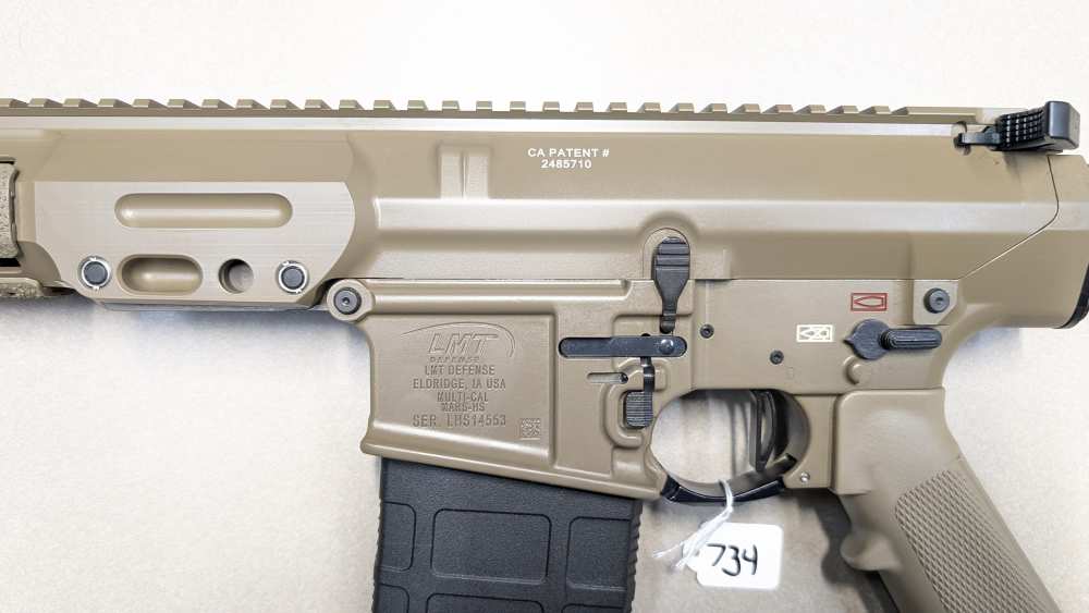 LMT MARS-HS 308 Excellent Condition FDE finish AR10 PENNY START-img-4