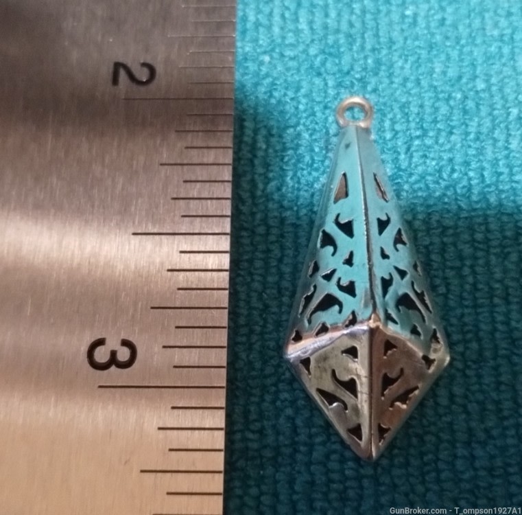 Vintage Sterling Silver Pendant -img-3