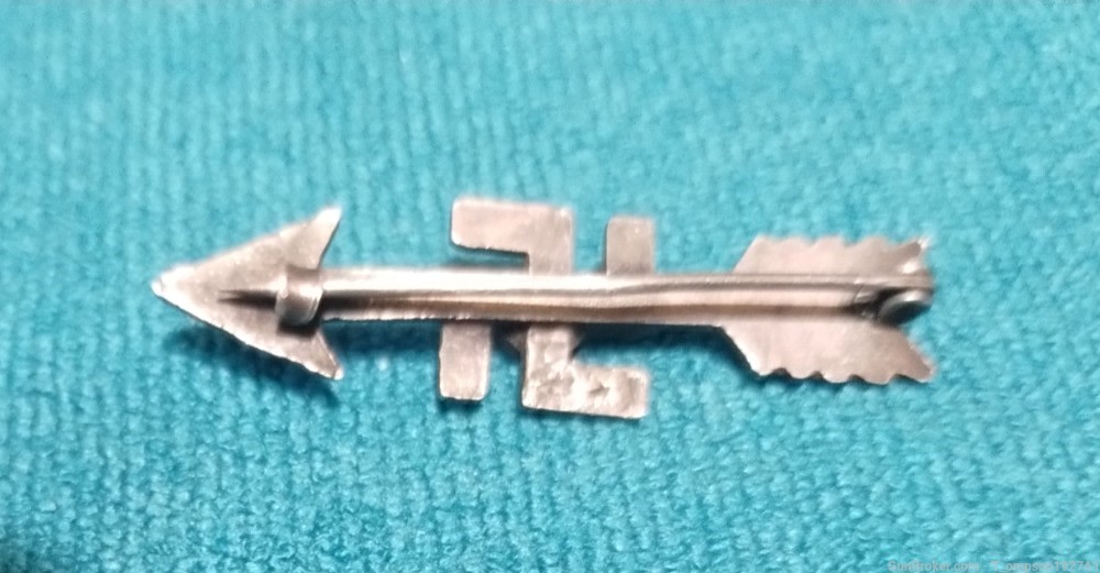 Extremely Rare Fred Harvey Navajo Nation Small Arrow Pin-img-1