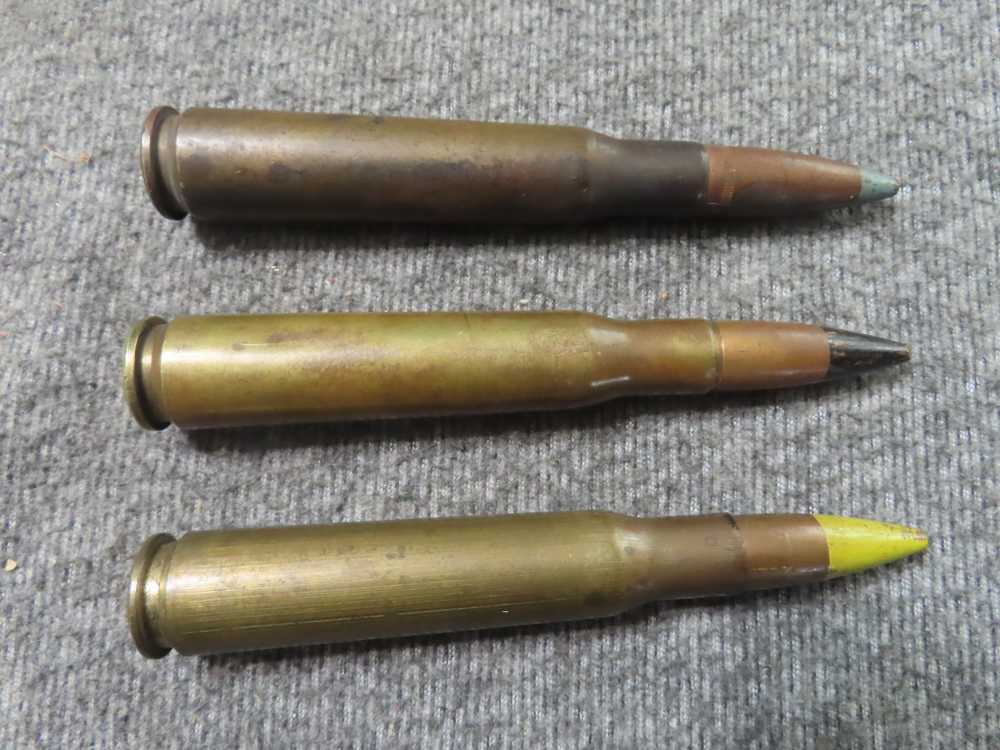8 ROUNDS .50 CALIBER BROWNING MACHINEGUN AMMO; U.S. & DOMINICAN REP.-img-5