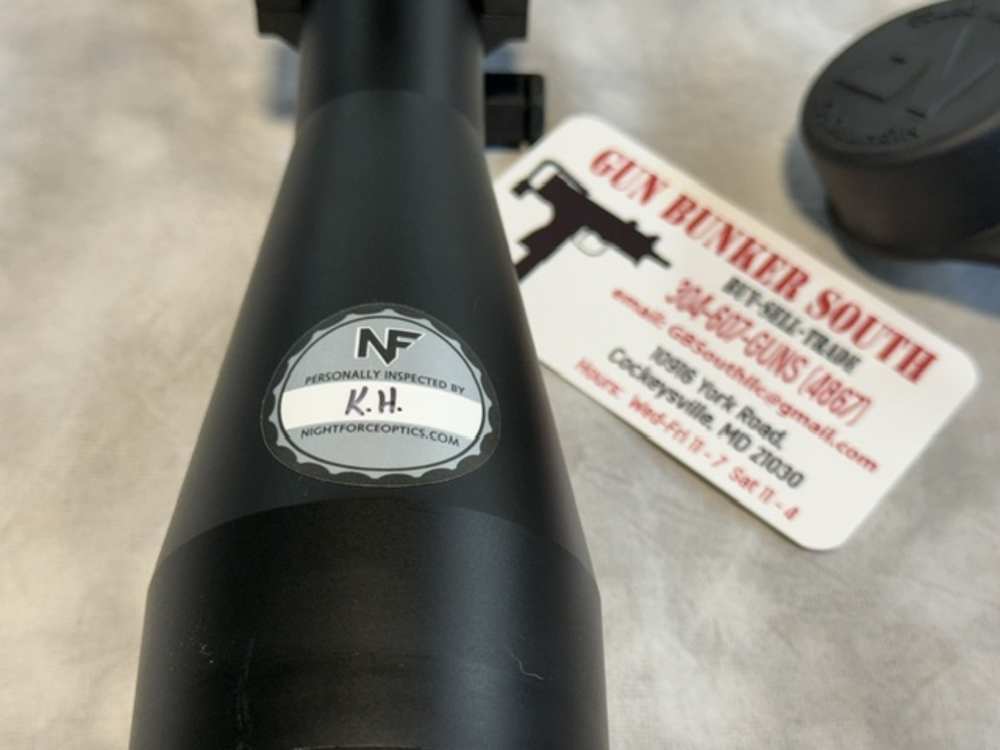 Nightforce NXS 5.5-22x50mm .250 MOA, Zero Stop, MIL-R Reticle Second Focal -img-3