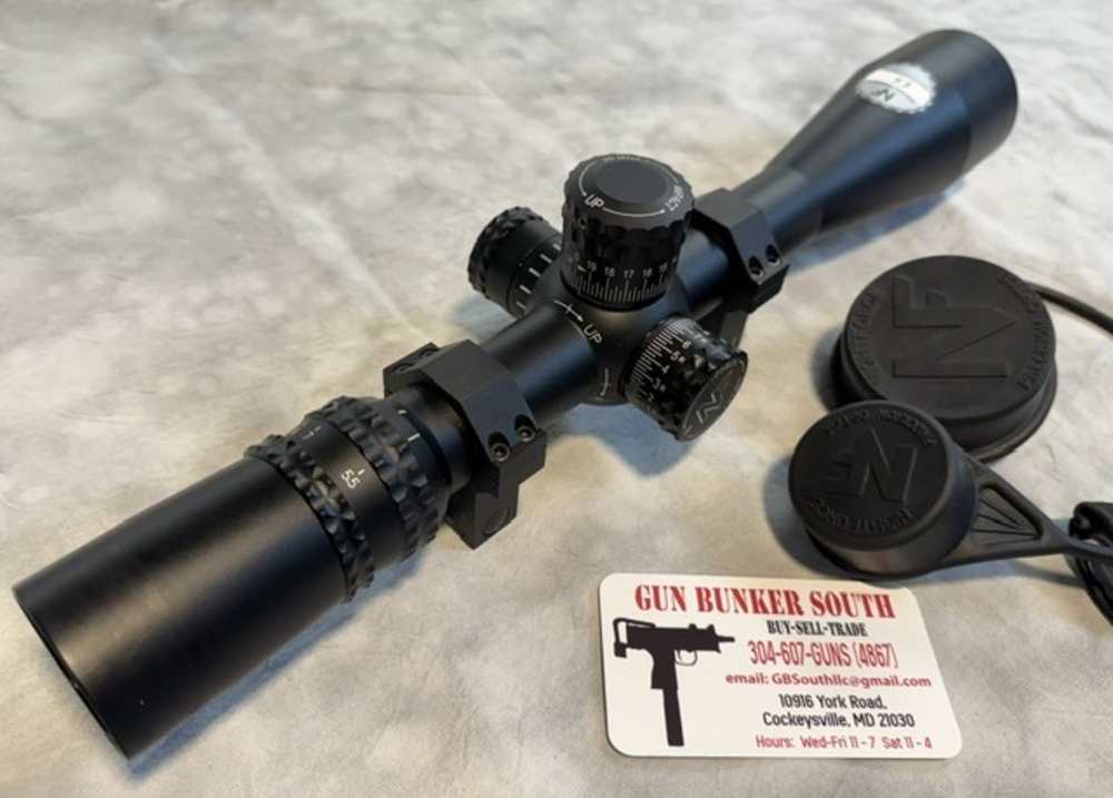Nightforce NXS 5.5-22x50mm .250 MOA, Zero Stop, MIL-R Reticle Second Focal -img-1