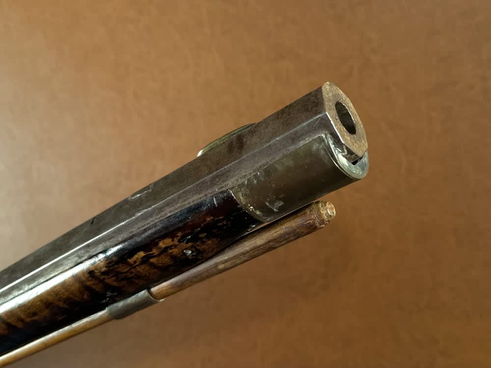 Large Heavy 1850's Hawken Style .50 Cal Percussion Fullstock Plains Rifle-img-23