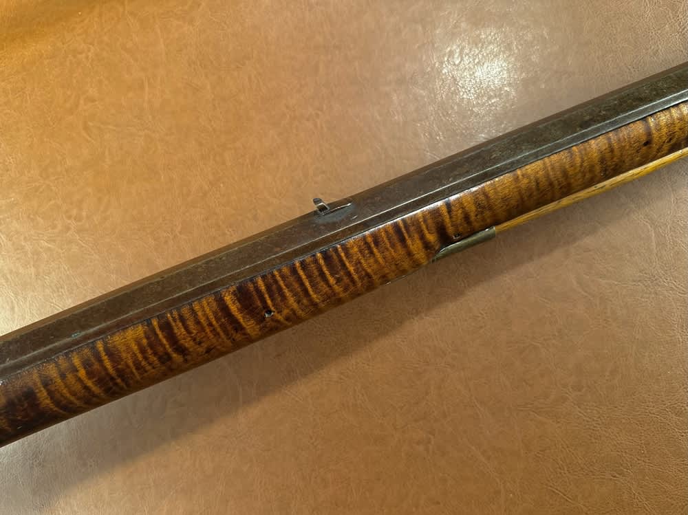 Large Heavy 1850's Hawken Style .50 Cal Percussion Fullstock Plains Rifle-img-18