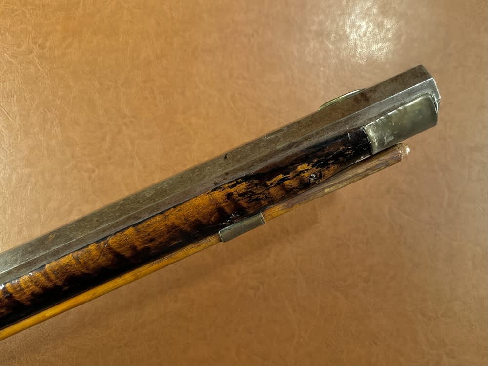 Large Heavy 1850's Hawken Style .50 Cal Percussion Fullstock Plains Rifle-img-21