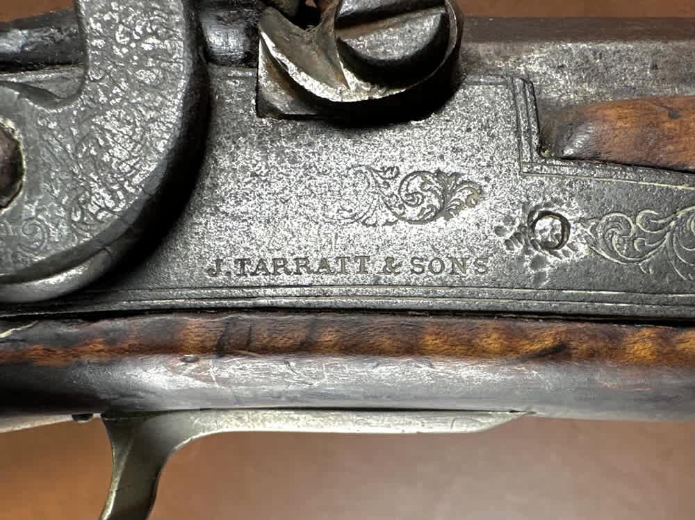 Large Heavy 1850's Hawken Style .50 Cal Percussion Fullstock Plains Rifle-img-5