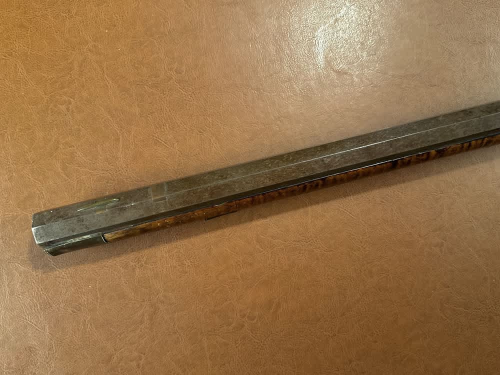 Large Heavy 1850's Hawken Style .50 Cal Percussion Fullstock Plains Rifle-img-27
