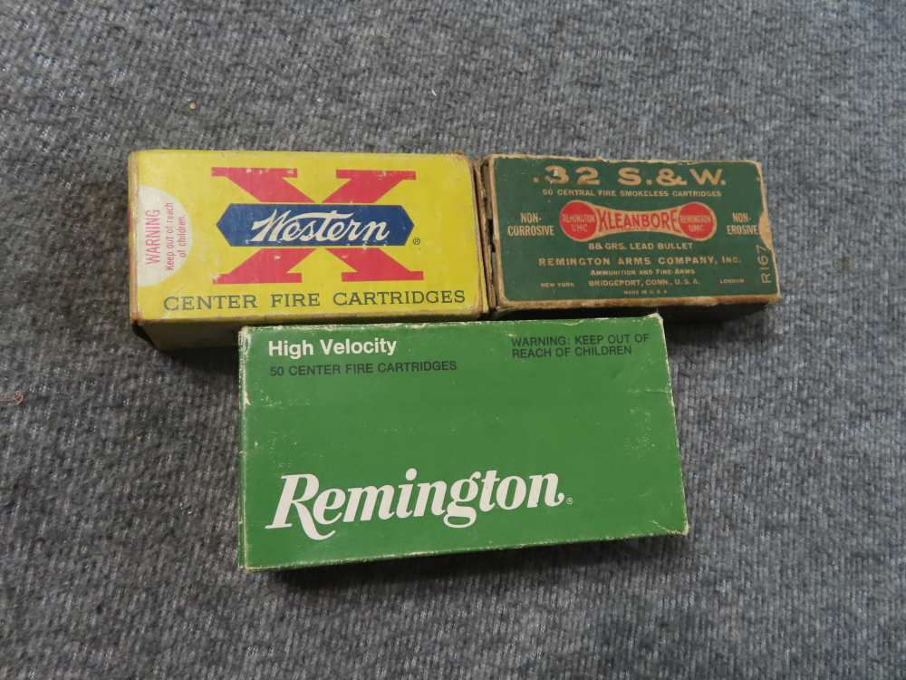 3 BOXES, 125 ROUNDS .32 SMITH & WESSON SHORT CALIBER AMMUNITION-img-9