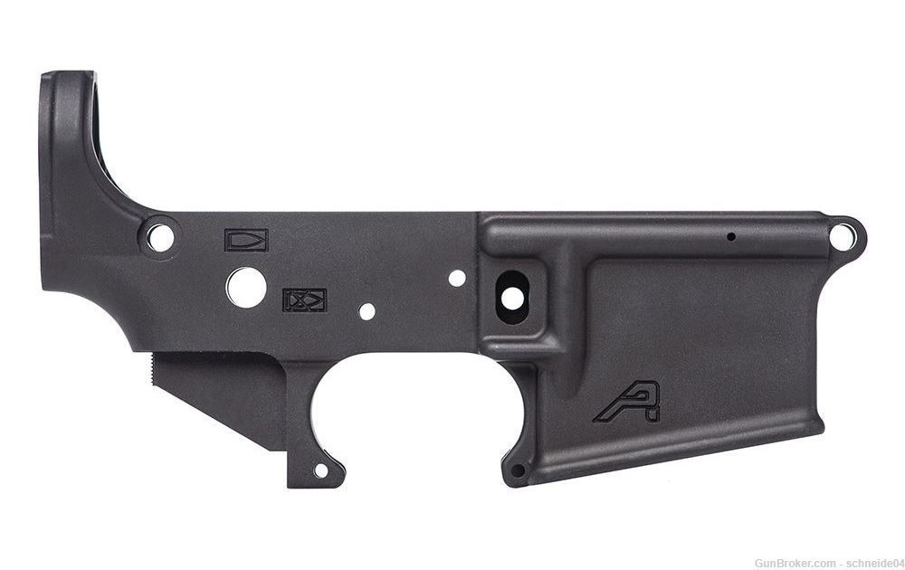 Aero Precision AR15 Stripped Lower Receiver, Gen 2 - Anodized Black-img-1
