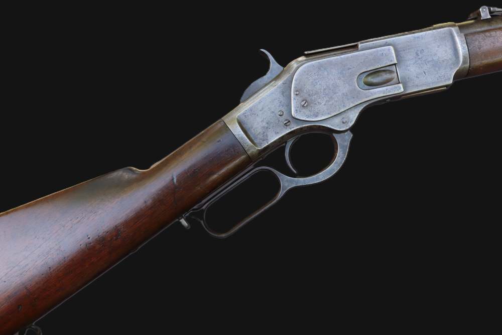 Rare Winchester 1873 First Model Musket .44-40 w/Cody Letter - 1875 Mfg.-img-2