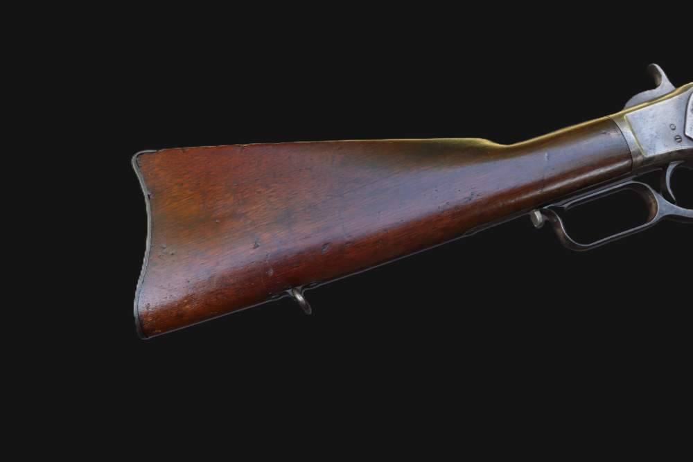 Rare Winchester 1873 First Model Musket .44-40 w/Cody Letter - 1875 Mfg.-img-1