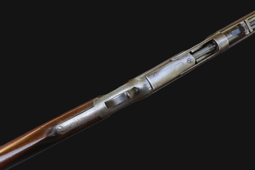 Rare Winchester 1873 First Model Musket .44-40 w/Cody Letter - 1875 Mfg.-img-5