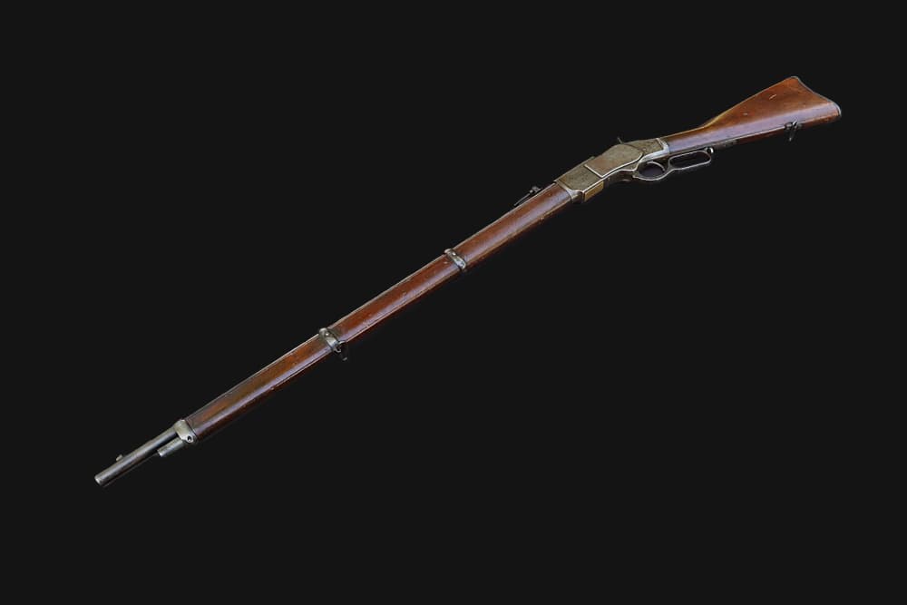 Rare Winchester 1873 First Model Musket .44-40 w/Cody Letter - 1875 Mfg.-img-22