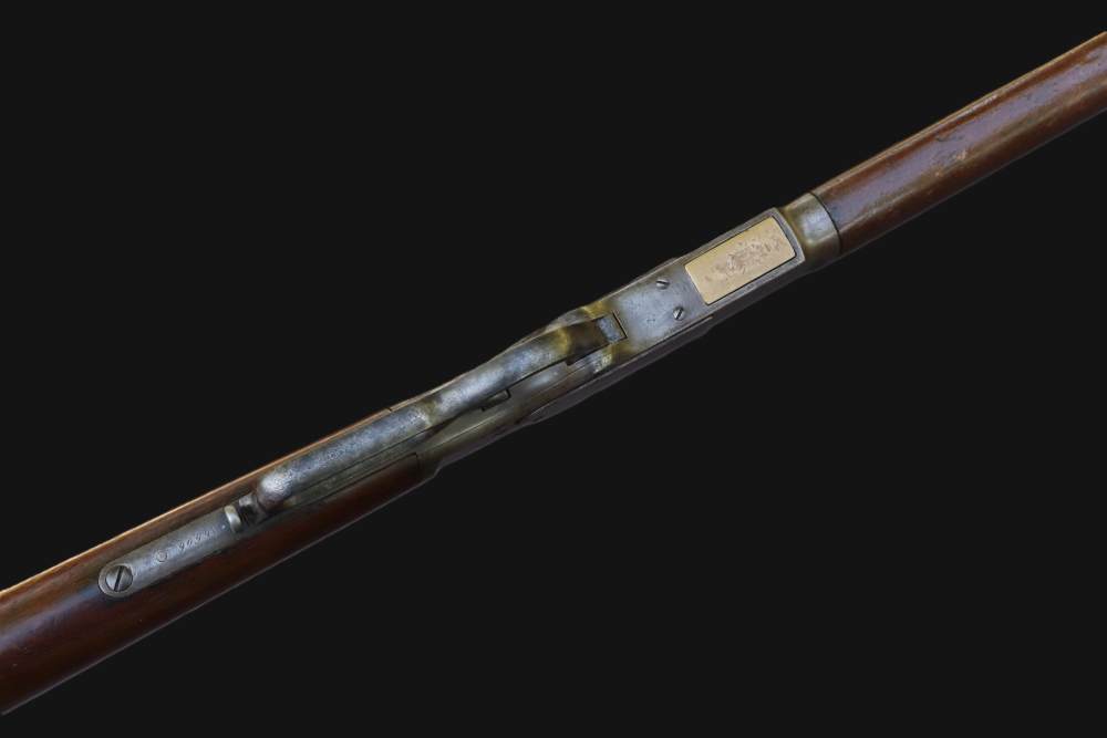 Rare Winchester 1873 First Model Musket .44-40 w/Cody Letter - 1875 Mfg.-img-4