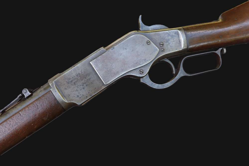 Rare Winchester 1873 First Model Musket .44-40 w/Cody Letter - 1875 Mfg.-img-14