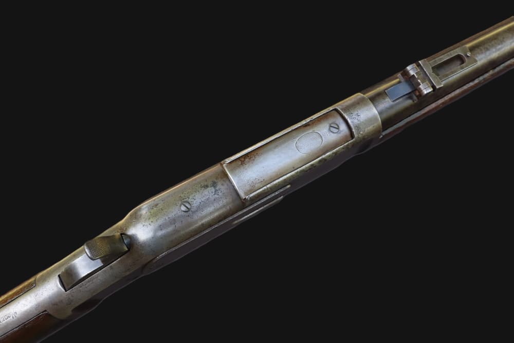 Rare Winchester 1873 First Model Musket .44-40 w/Cody Letter - 1875 Mfg.-img-6