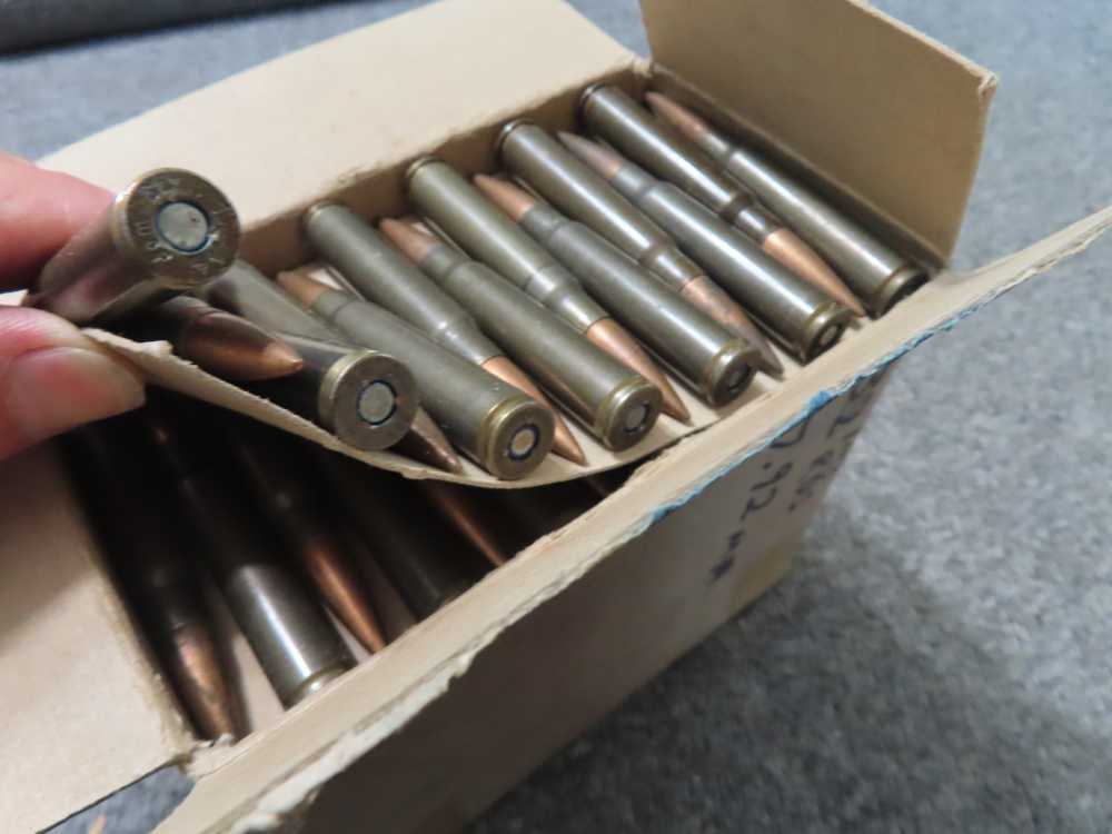 143 ROUNDS WWII GERMAN 8mm MAUSER CALIBER LATE WAR AMMUNITION-img-5