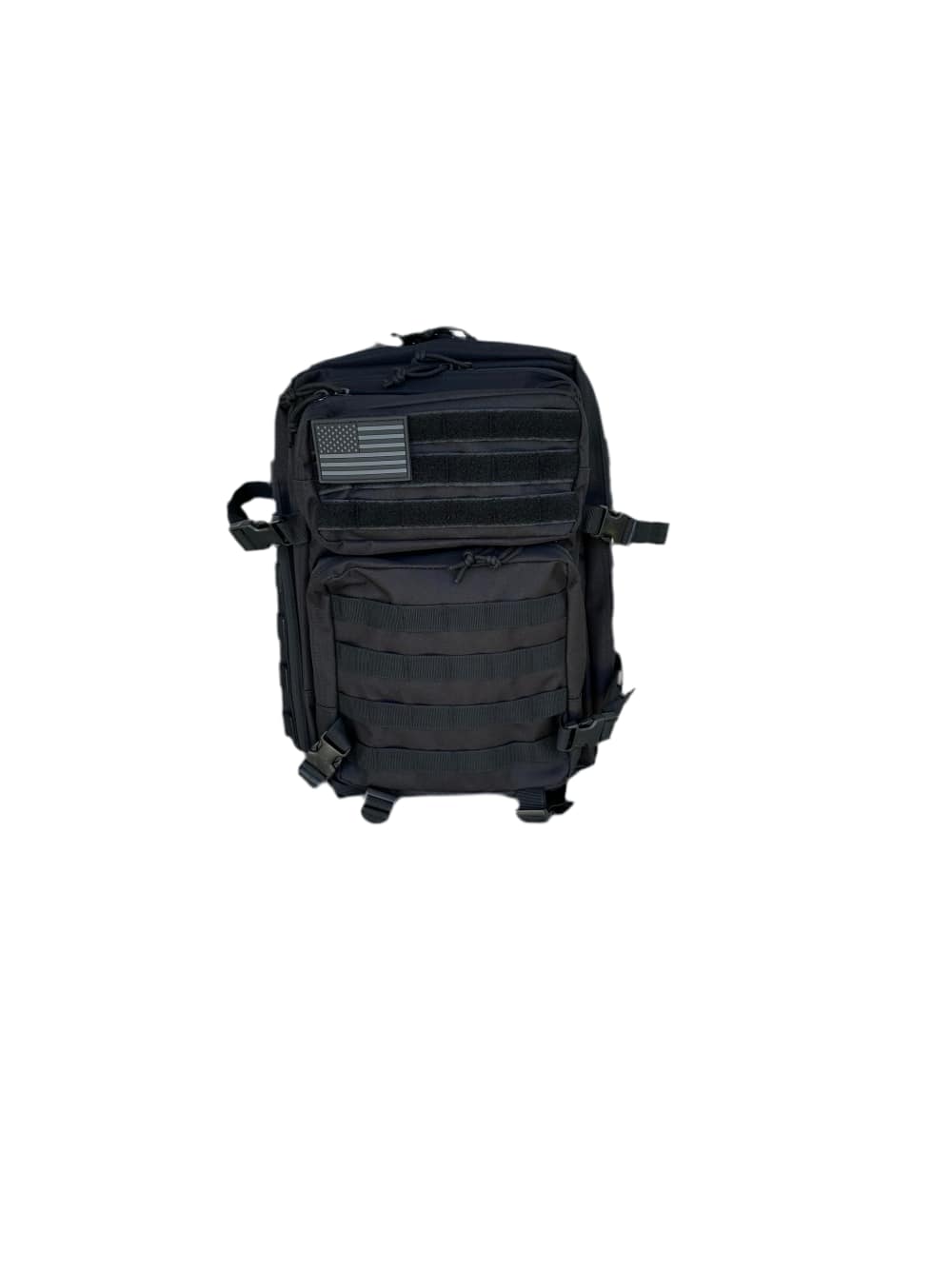 40L Tactical Backpack – 900D/1000D Molle Assault Pack Blackout Stealth-img-4