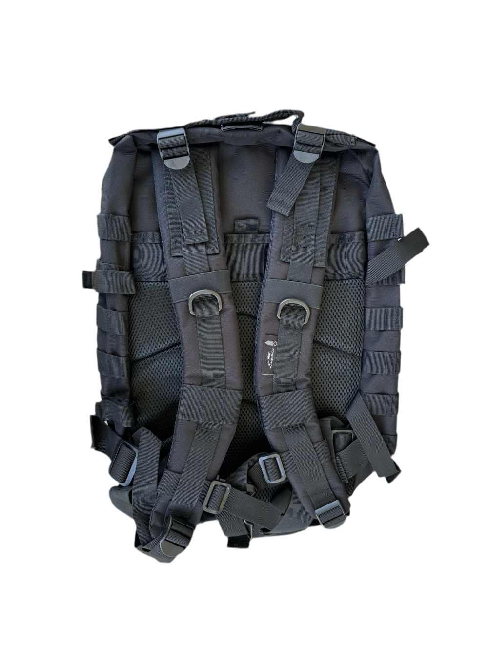 40L Tactical Backpack – 900D/1000D Molle Assault Pack Blackout Stealth-img-6