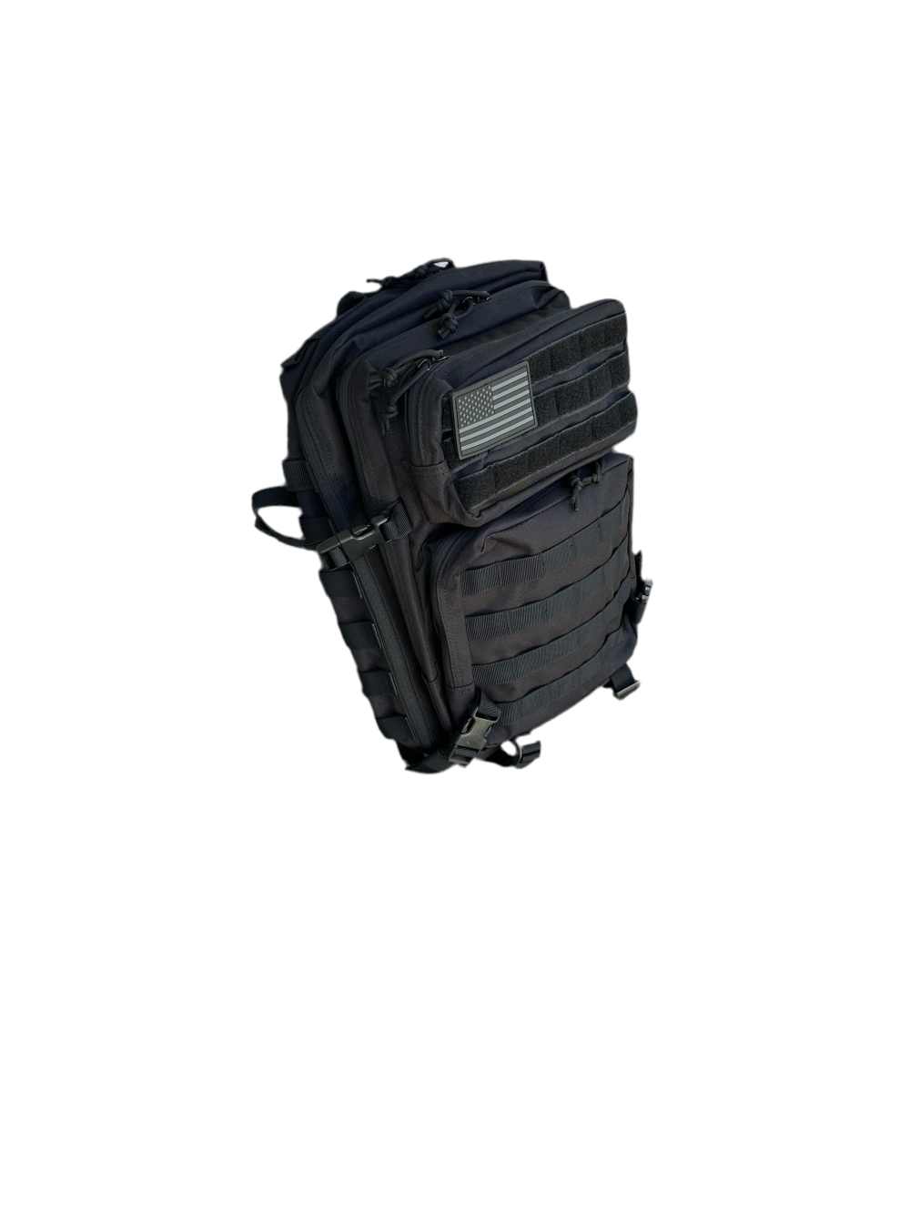40L Tactical Backpack – 900D/1000D Molle Assault Pack Blackout Stealth-img-5
