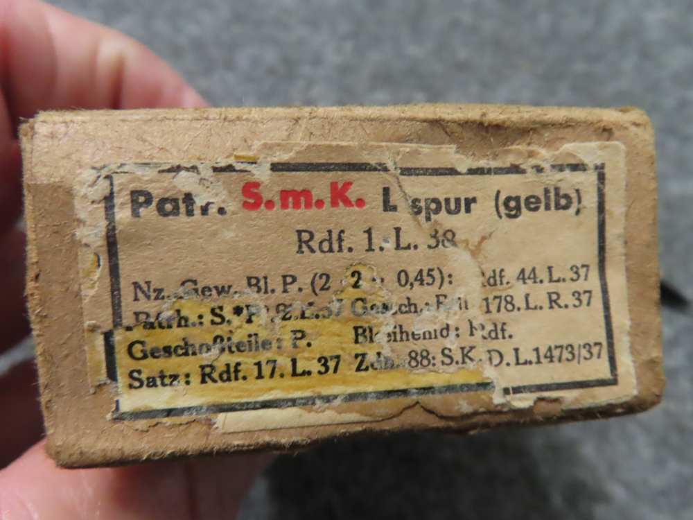 2 FULL BOXES, 30 ROUNDS WWII GERMAN 8mm MASUER AMMO-BALL & TRACER-img-1