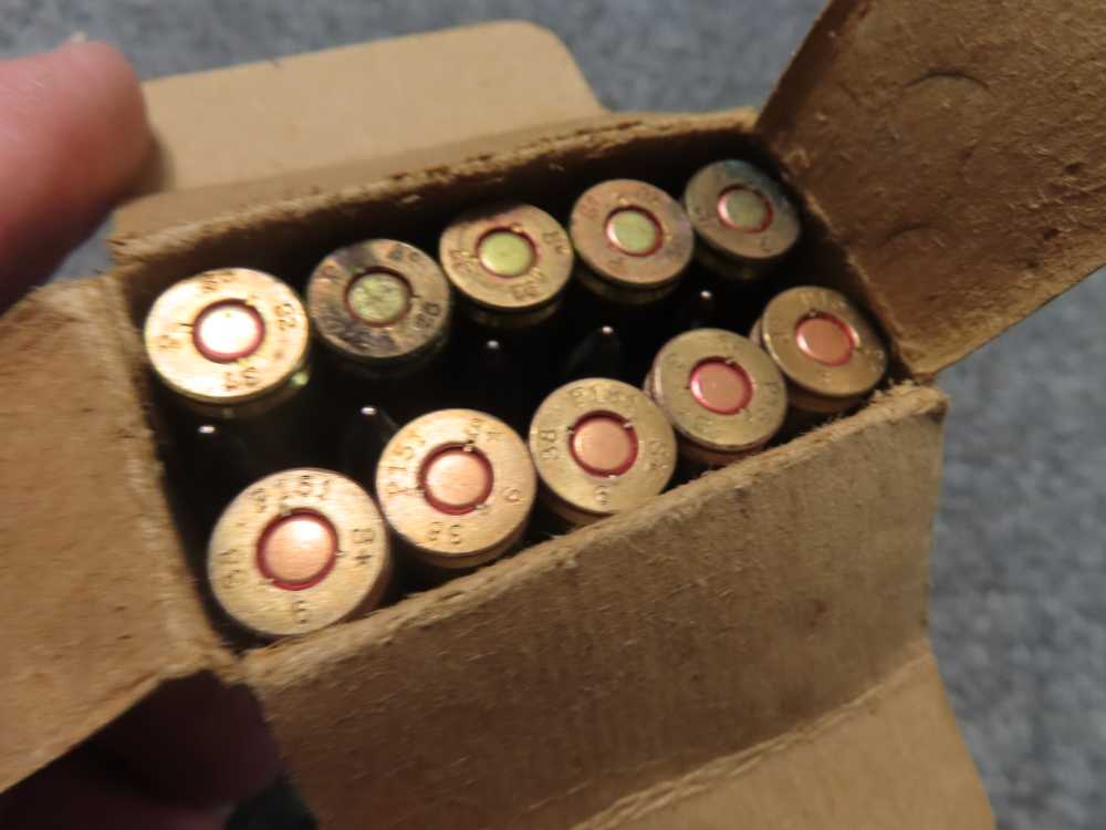 2 FULL BOXES, 30 ROUNDS WWII GERMAN 8mm MASUER AMMO-BALL & TRACER-img-4
