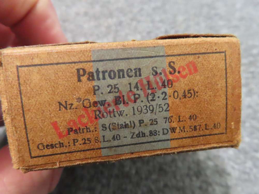 2 FULL BOXES, 30 ROUNDS WWII GERMAN 8mm MASUER AMMO-BALL & TRACER-img-5
