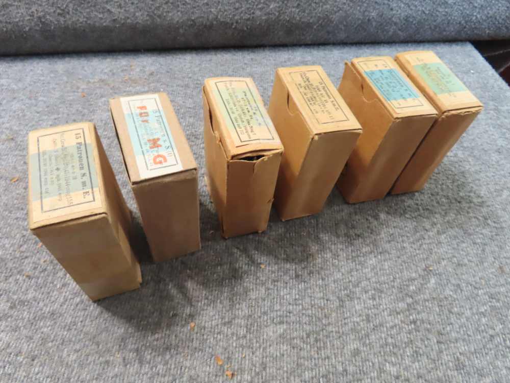 7 BOXES, 105 ROUNDS WWII GERMAN 8mm MAUSER AMMO IN GOOD CONDITION-img-11