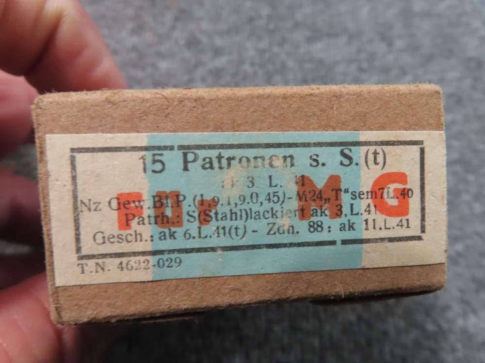 7 BOXES, 105 ROUNDS WWII GERMAN 8mm MAUSER AMMO IN GOOD CONDITION-img-6