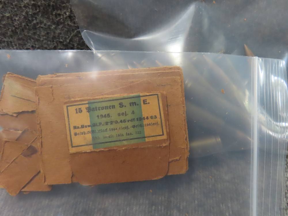 7 BOXES, 105 ROUNDS WWII GERMAN 8mm MAUSER AMMO IN GOOD CONDITION-img-10