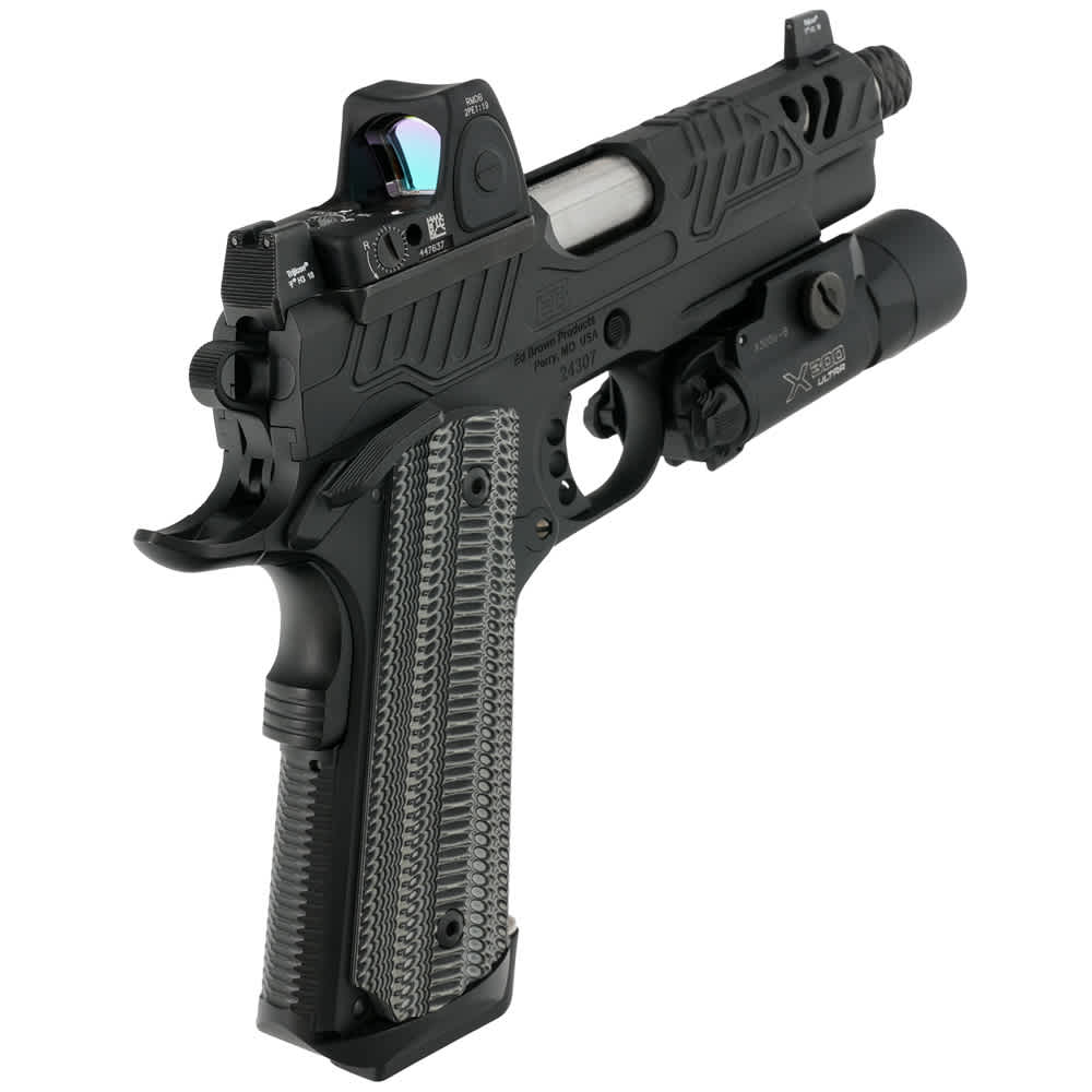 Ed Brown Zev 2019 Limited Edition 1911 - 4.25" TB (9mm) RMR - X300 - BLK/SS-img-2