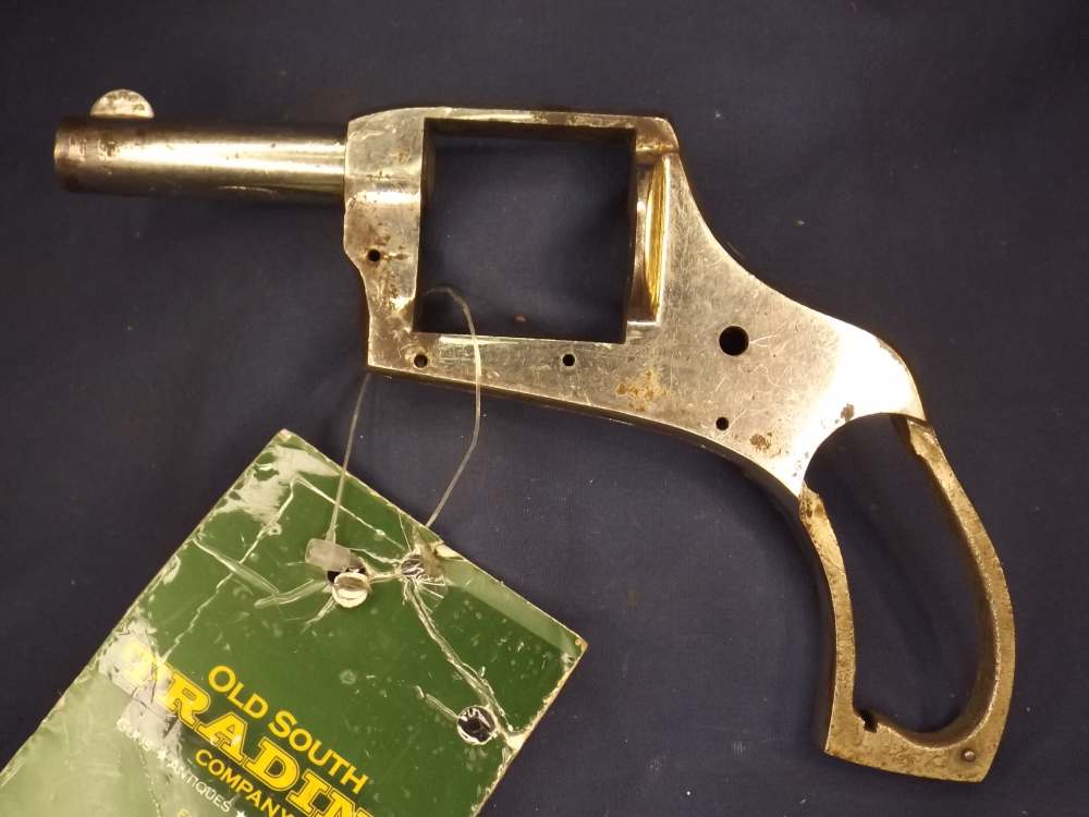 Victor Model DA 38 S&W 2-1/2" Nickel Stripped Receiver (Gunsmith Special)-img-0