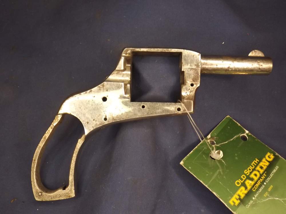 Victor Model DA 38 S&W 2-1/2" Nickel Stripped Receiver (Gunsmith Special)-img-1