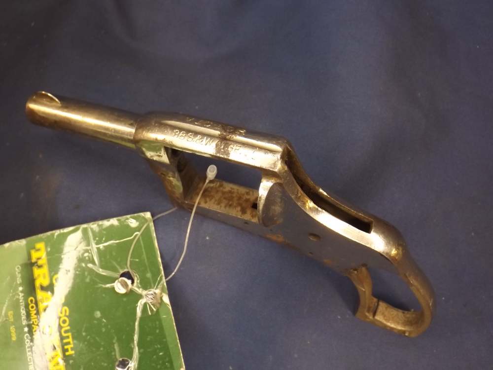 Victor Model DA 38 S&W 2-1/2" Nickel Stripped Receiver (Gunsmith Special)-img-3