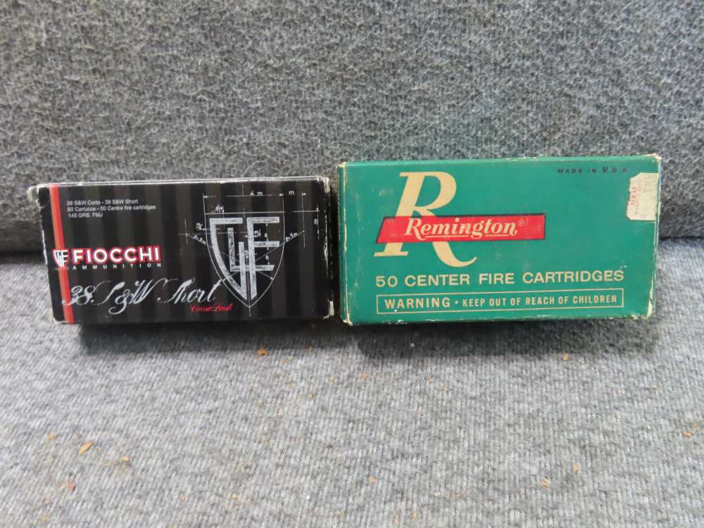 2 BOXES, 78 ROUNDS .38 SMITH & WESSON CALIBER AMMO-FIOCCHI & REMINGTON-img-7