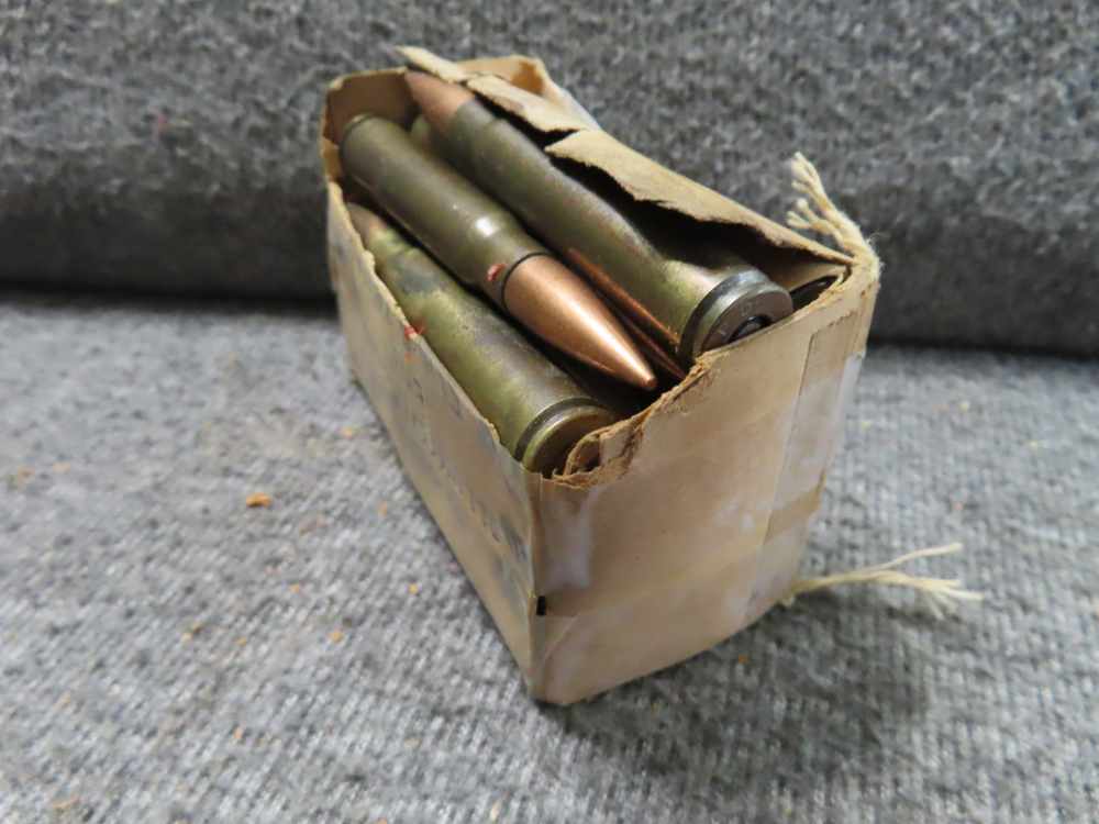 20 ROUNDS ITALIAN MADE 8mm MAUSER AMMO "BPD 1953" HEADSTMAPS-FOR EGYPT-img-5