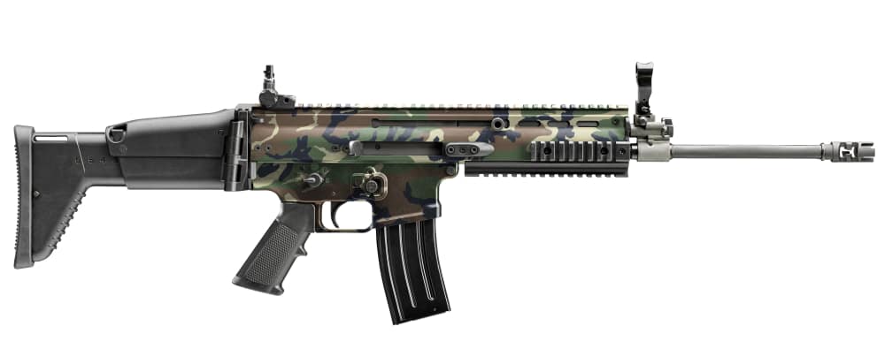 FN SCAR 16S NRCH — 5.56x45 NATO | 16.25" | Limited Edition Woodland Camo-img-0