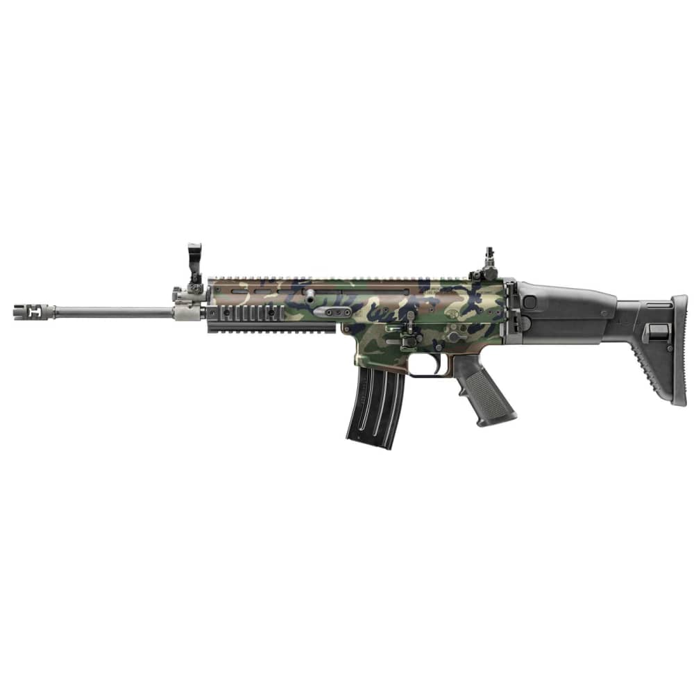 FN SCAR 16S NRCH — 5.56x45 NATO | 16.25" | Limited Edition Woodland Camo-img-1
