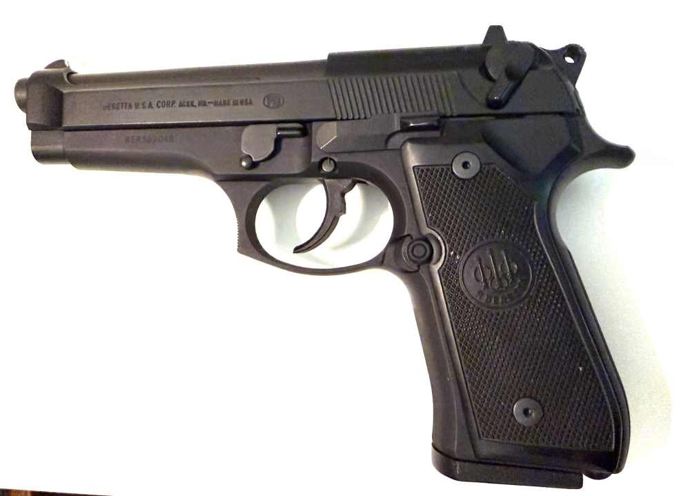 Beretta 92 FS 9mm Early Accokeek MD Straight Dust Cover Made in the USA -img-4