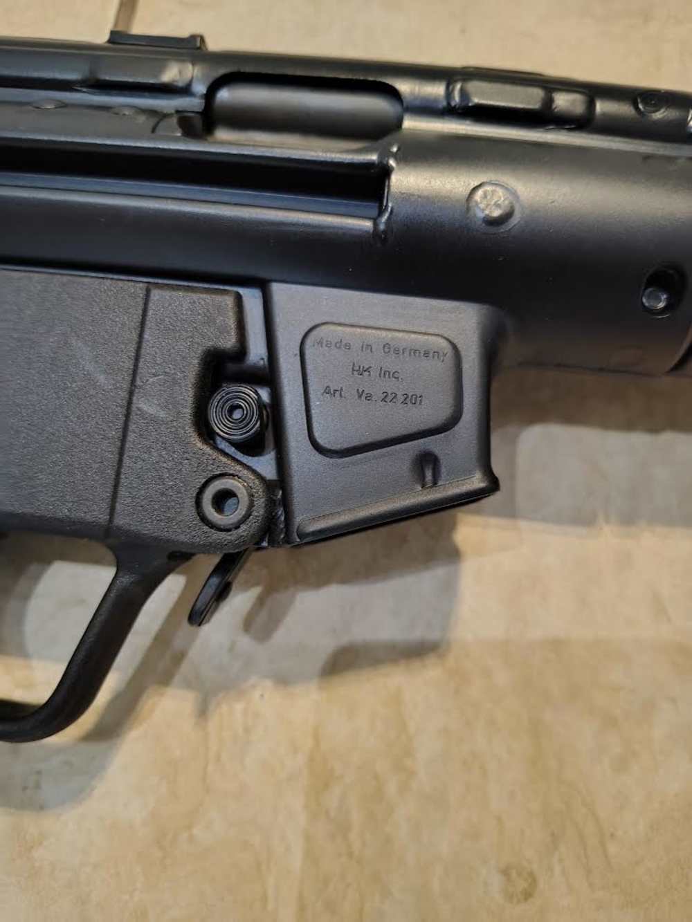 HK Heckler Koch MP5 SMG Transferable Sear SBR 3 Lug  Machinegun Nice NR-img-5