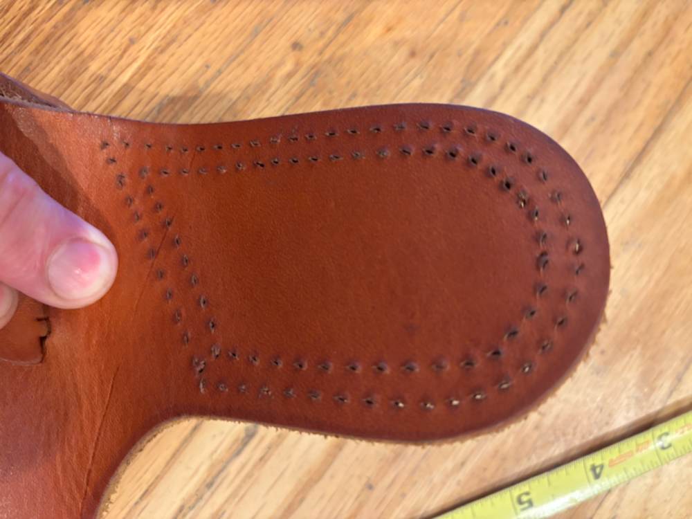 NEW (half price!) LARGE REVOLVER LEATHER HOLSTER -img-5