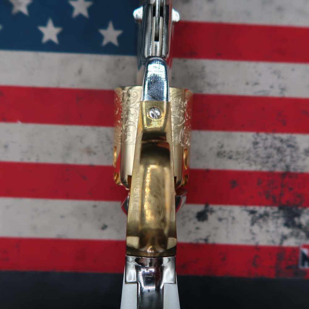 Pietta Remington 1858 Black Powder Revolver .44 Cal 8" General Custer-img-15