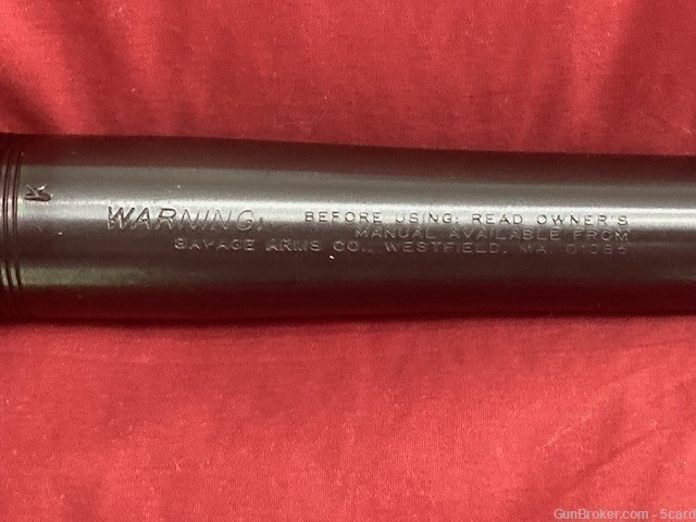  Savage Striker 510 Factory Barrel 22-250 Cal Threaded -img-4