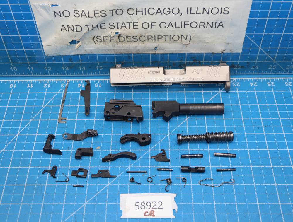 Springfield Armory XDM-45ACP Compact 3.8 45acp Repair Parts GB58922-img-0