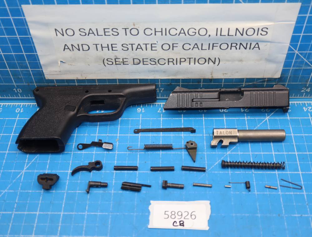 Talon T200 9mm Repair Parts GB58926-img-0