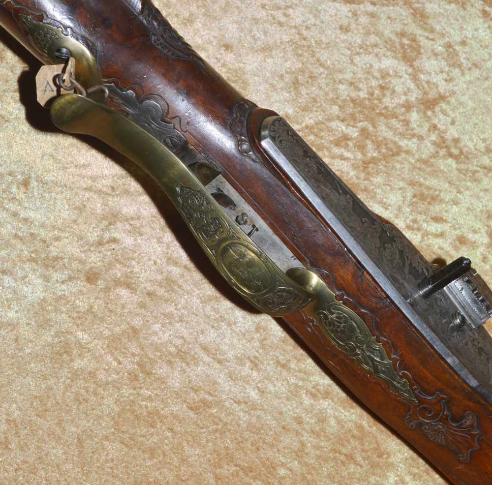 Exquisite Saxon Wheellock Rifle, ca. 1730-img-21